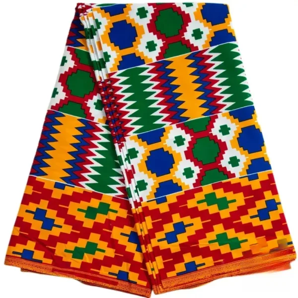 Motif Wax Africain tissu coloré - vue 11