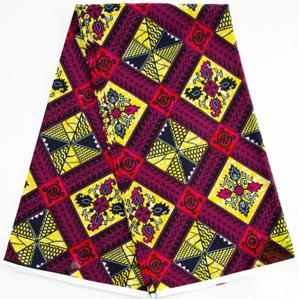 Motif Wax Africain tissu coloré - vue 13