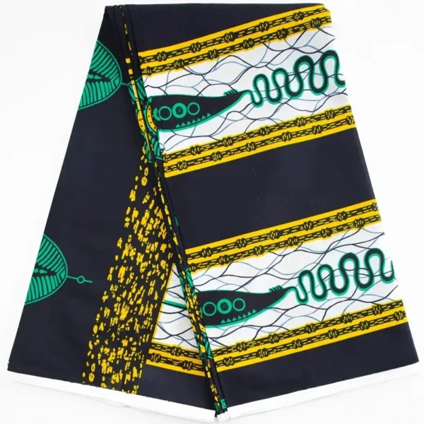 Motif Wax Africain tissu coloré - vue 14