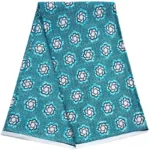 Motif africain en tissu Wax lumineux