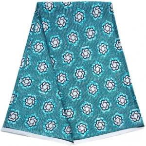 Motif africain en tissu Wax lumineux
