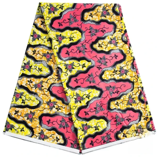 Motif Wax Africain tissu coloré - vue 24
