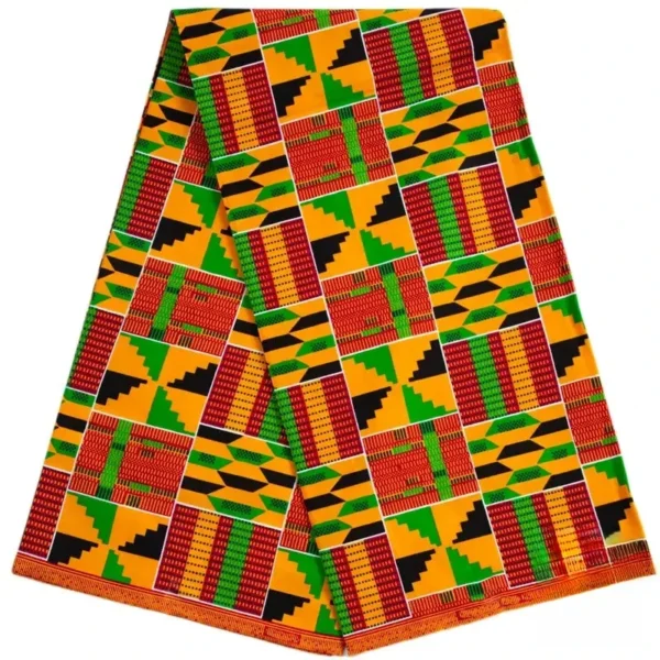 Motif Wax Africain tissu coloré - vue 27