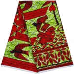 Tissu Wax africain motifs modernes