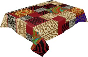 Accessoire de table africain avec designs animaliers uniques