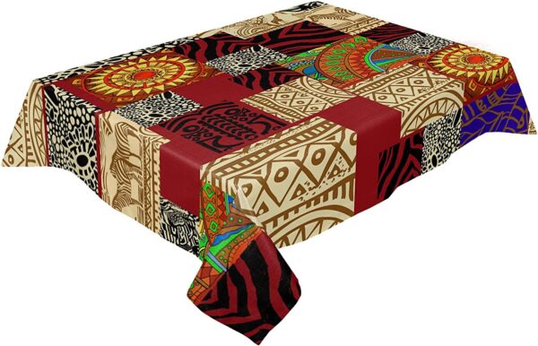 Accessoire de table africain avec designs animaliers uniques