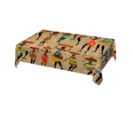 Nappe design africain pour rehausser l'élégance de votre salle à manger