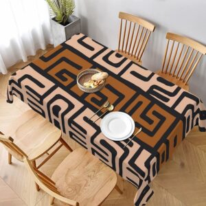 Nappe de table motif africain coloré et élégant