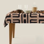 Nappe africaine avec design traditionnel vibrant