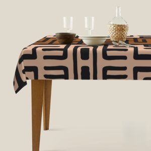 Nappe africaine avec design traditionnel vibrant