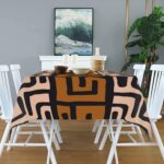 Nappe de table avec motifs ethniques africains uniques