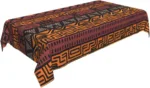 Tissu africain imprimé pour nappe élégante