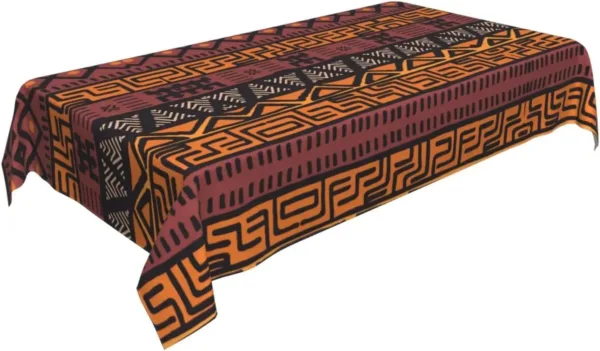 Tissu africain imprimé pour nappe élégante