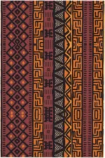 Nappe de table traditionnelle en tissu africain