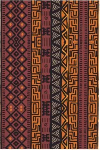Nappe de table traditionnelle en tissu africain