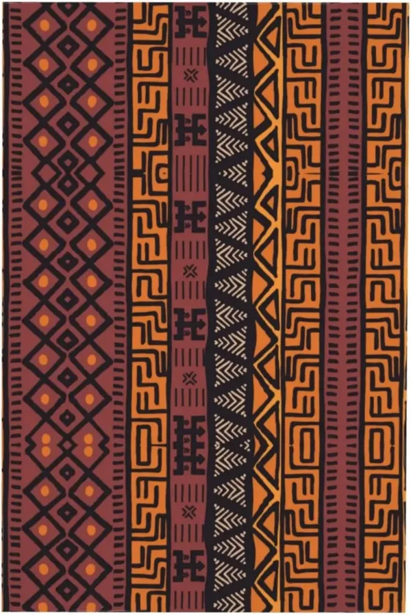 Nappe de table traditionnelle en tissu africain