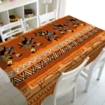 Nappe Dessin Africain aux motifs traditionnels