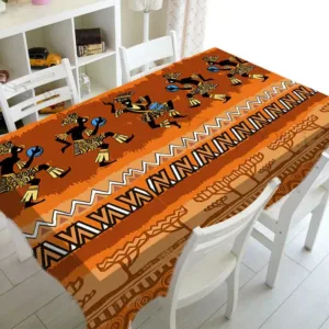 Nappe Dessin Africain aux motifs traditionnels