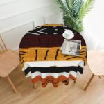 Nappe Ronde Africaine en décoration artisanale
