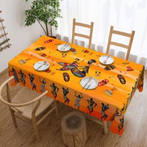 Nappe au design africain coloré pour décoration intérieure