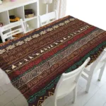 Nappe Wax Africain colorée et authentique pour décoration de table