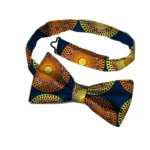 Noeud papillon en tissu Wax
