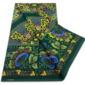 Pagne Africain Traditionnel en tissu Wax coloré