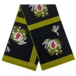 Tissu Pagne Wax avec motifs abstraits et modernes