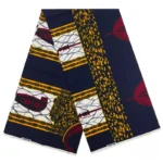 Design artistique sur Pagne Wax africain
