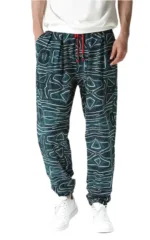 Pantalon Africain Homme Casual au style décontracté