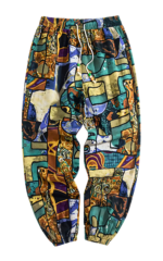 Pantalon Africain Homme Confortable en tissu léger