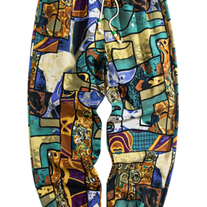 Pantalon Africain Homme Confortable en tissu léger