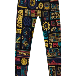 Pantalon en Coton avec motifs africains pour homme