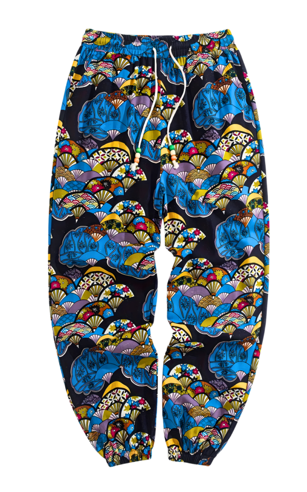 Pantalon d'été pour homme au style africain traditionnel