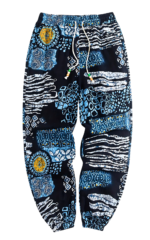 Pantalon homme en tissu africain pour l'été
