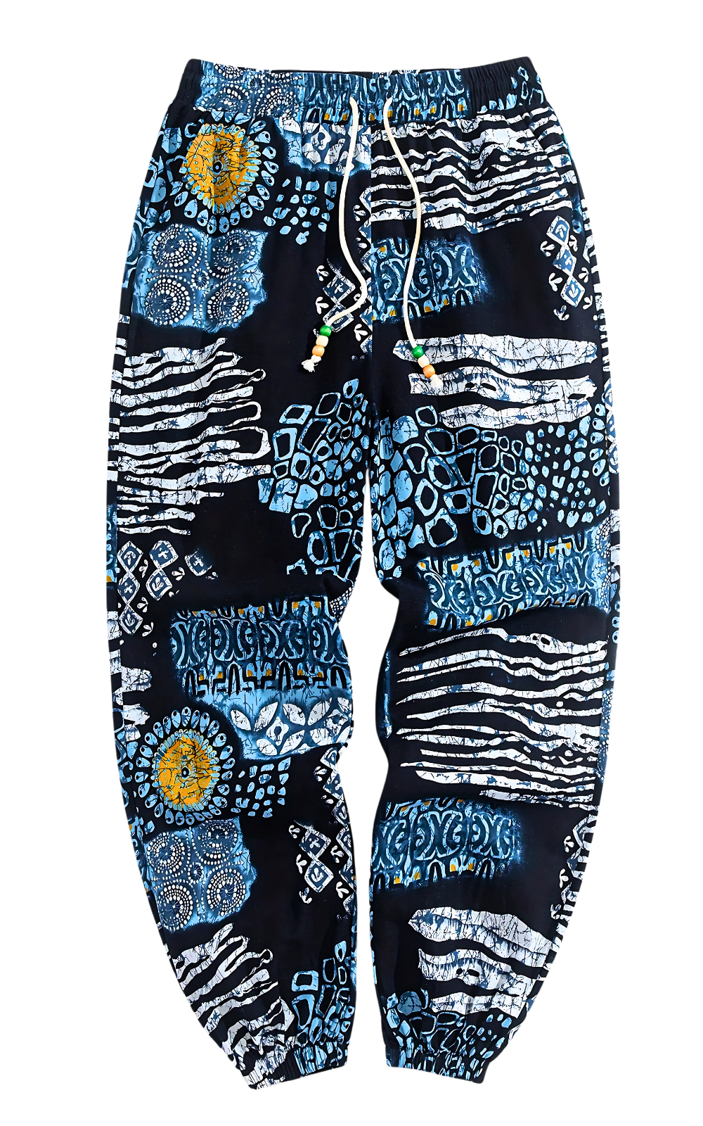 Pantalon homme en tissu africain pour l'été