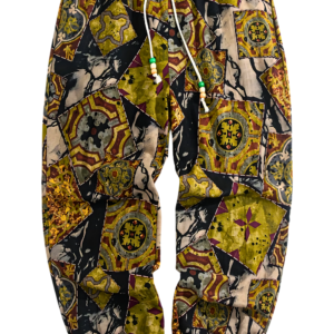 Pantalon Africain Homme Géométrique aux motifs modernes