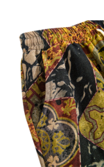 Pantalon géométrique pour homme, style africain unique
