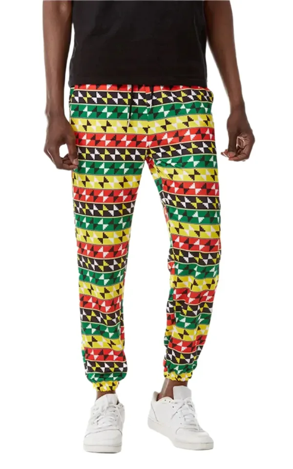 Pantalon Africain Homme Malien en tissu traditionnel
