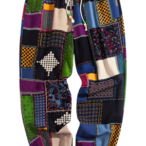 Pantalon Africain Homme Tribal au design unique