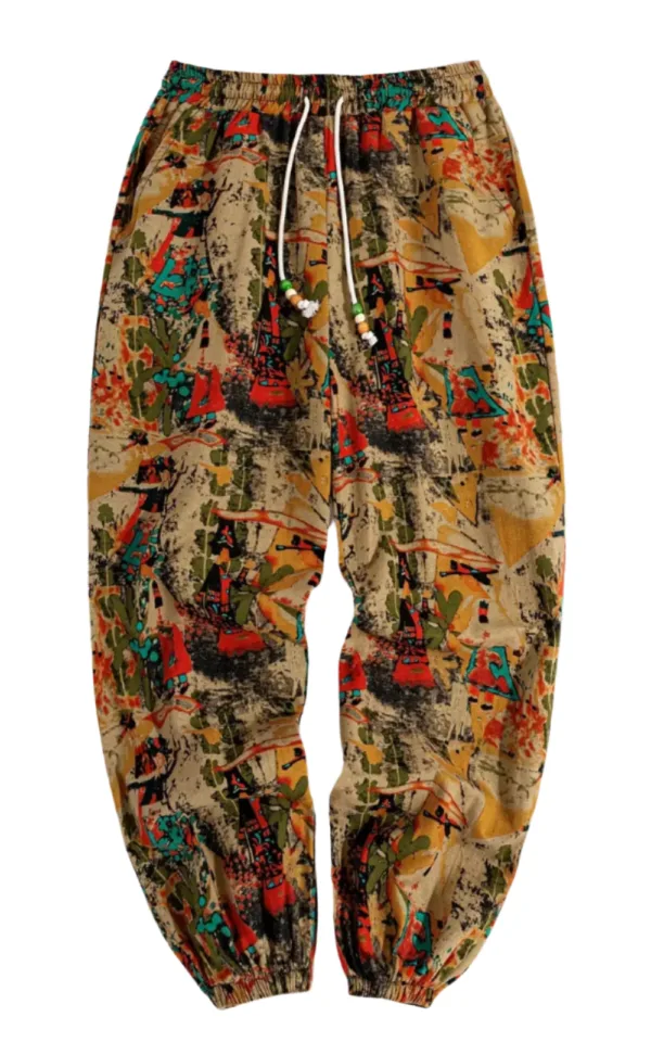 Pantalon Africain Homme en Wax coloré et stylé