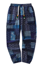 Pantalon africain en tissu imprimé pour homme