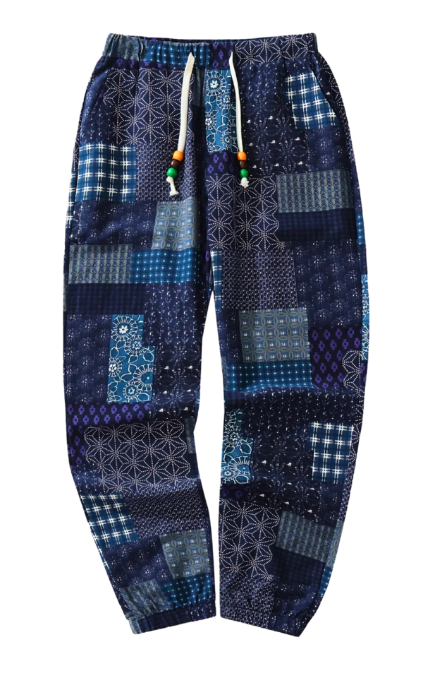 pantalon-africain-tissu-imprime-homme-1 Pantalon africain en tissu imprimé pour homme