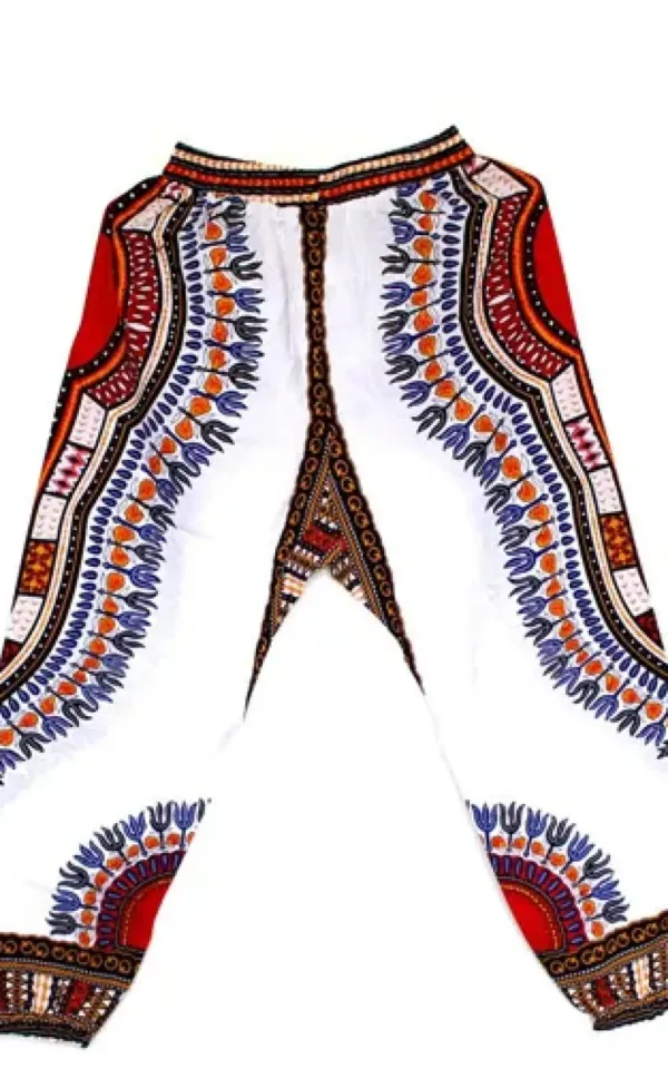 Pantalon Dashiki avec des imprimés vibrants