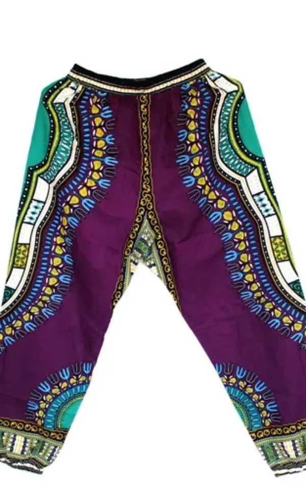 Pantalon femme au style ethnique moderne