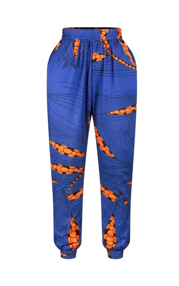 Pantalon Femme Imprimé Africain élégant et coloré