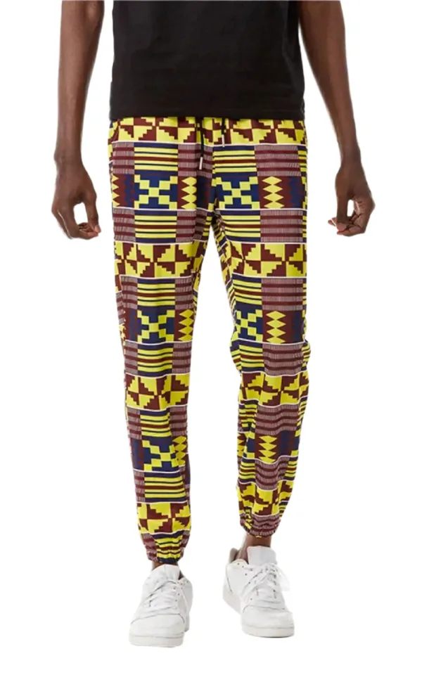 pantalon-homme-en-pagne-africain-1 Pantalon Homme en Pagne Africain coloré et stylé