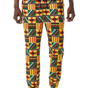 Pantalon homme style africain traditionnel