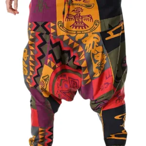 Pantalon homme motif africain élégant et coloré