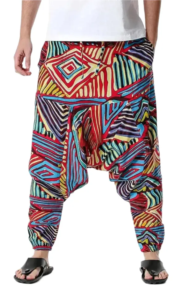Pantalon africain homme parfait pour l'été